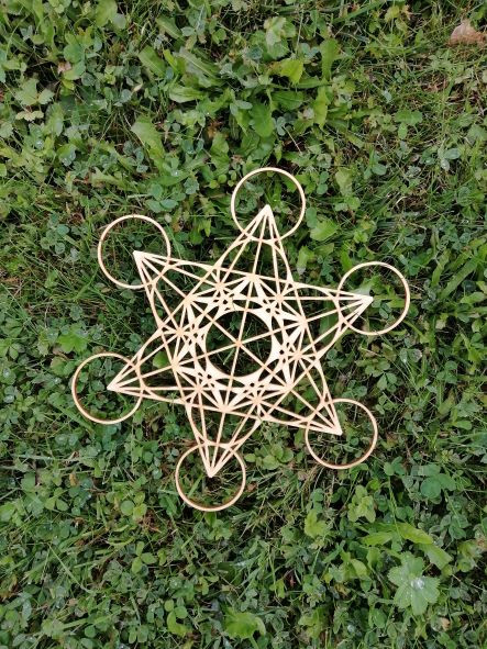 Pentagram hvězda řezaná